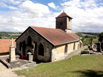 Givrauval (Meuse) église Saint Quentin