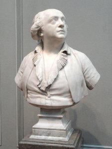 Giuseppe Balsamo, 'Conte di Cagliostro', by Jean-Antoine Houdon, 1786, marble - National Gallery of Art, Washington - DSC09994