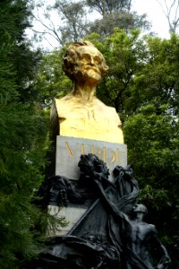 Giuseppe Verdi by Orzio Grossoni - Golden Gate Park, San Francisco, CA - DSC05260