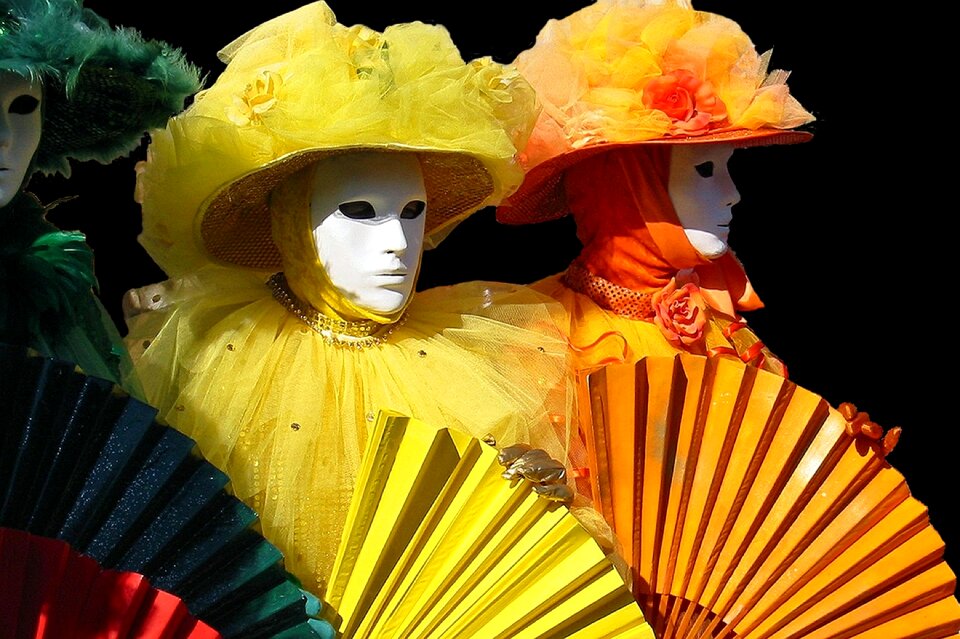 Venice colorful alive