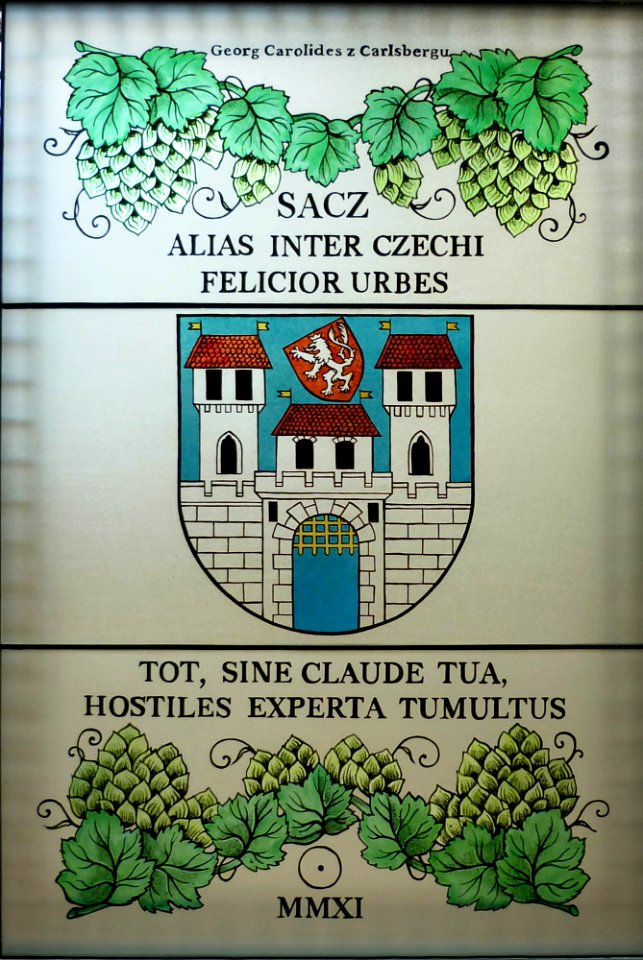 Glasfenster-Saaz