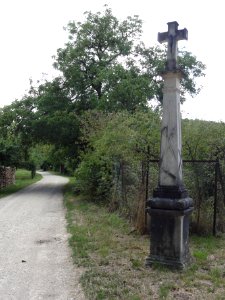 Givrauval (Meuse) croix de chemin