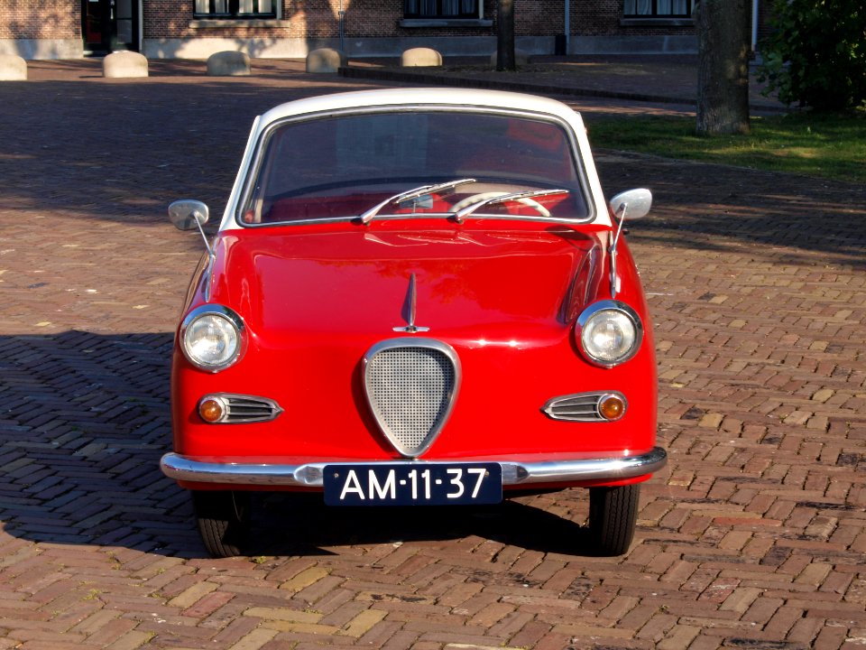 Glas TS250-02 (1964), Dutch licence registration AM-11-37 pic1