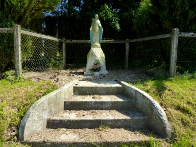 Giverville (Eure, Fr) statue Vierge