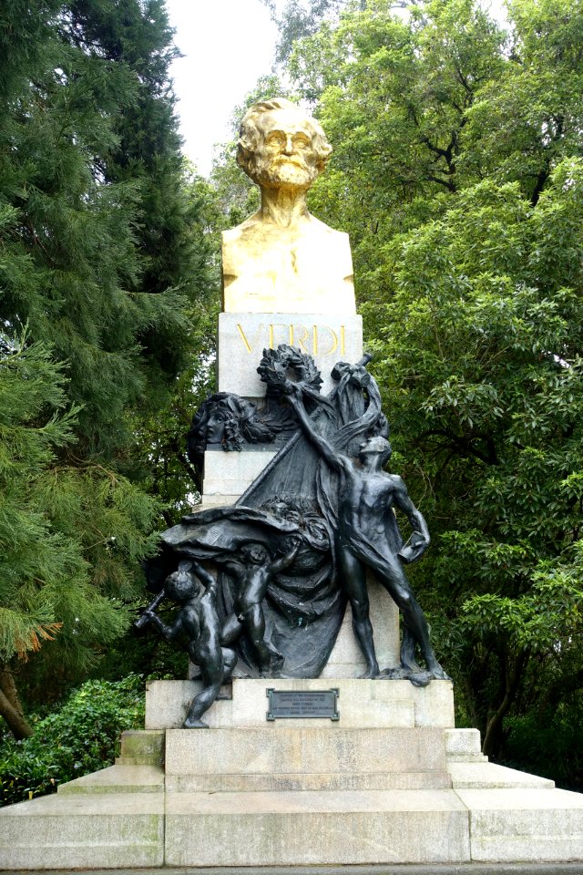 Giuseppe Verdi by Orzio Grossoni - Golden Gate Park, San Francisco, CA - DSC05252