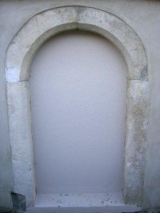 Glasgarten Eichstätt -Gartenmauer Gottesackergasse (1)