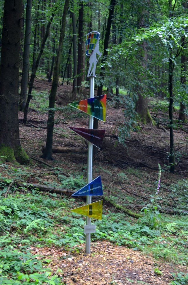 Glashütten, Waldglasweg, Station 4