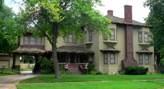 Glade-Donald house from SW