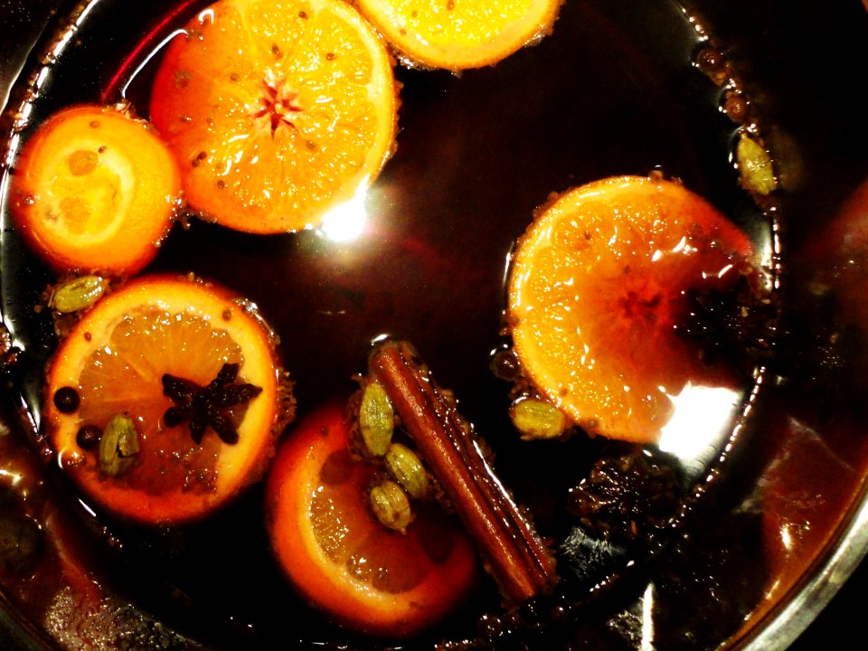 Glühwein-Zubereitung