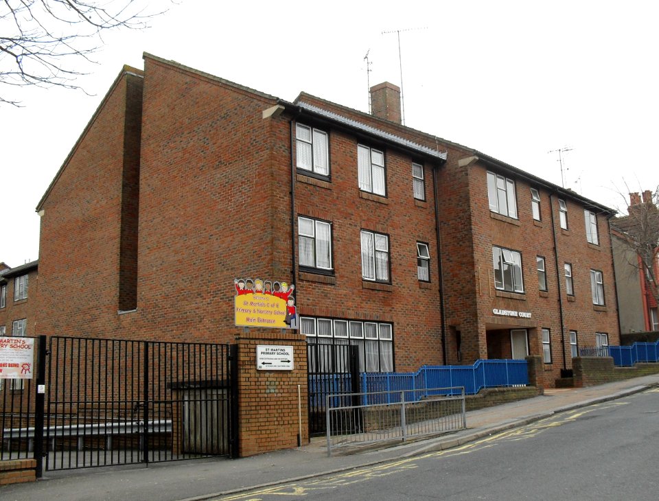 Gladstone Court, Hartington Road, Brighton (January 2011)