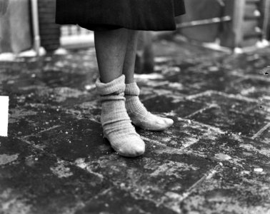 Gladde wegen, sokken over de schoenen, Bestanddeelnr 903-8090