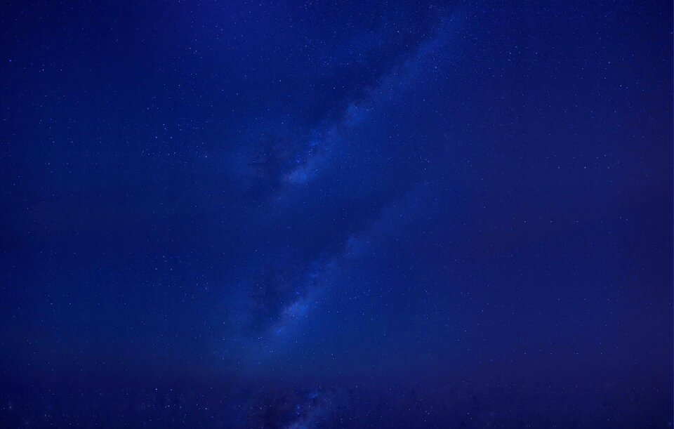 Starry sky beautiful outer space