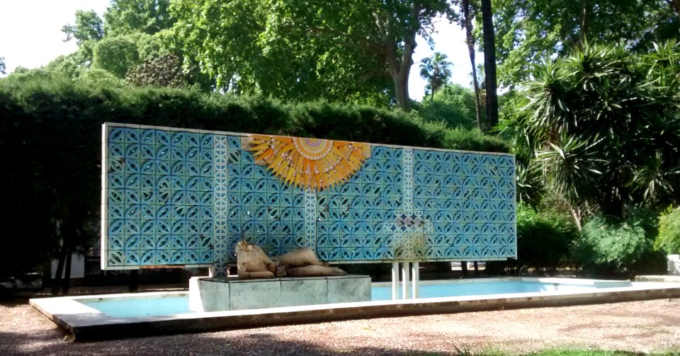 Glorieta de Luis Montoto en el Parque de María Luisa