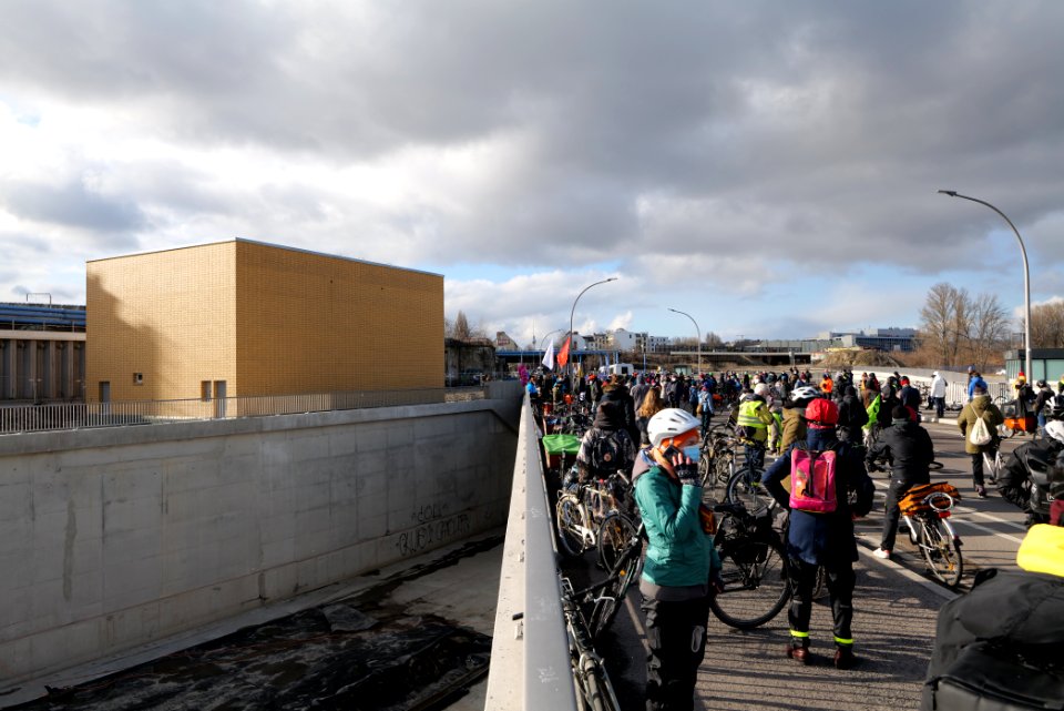 Global Climate Strike Berlin bicycle demonstration Treptow 2021-03-19 06