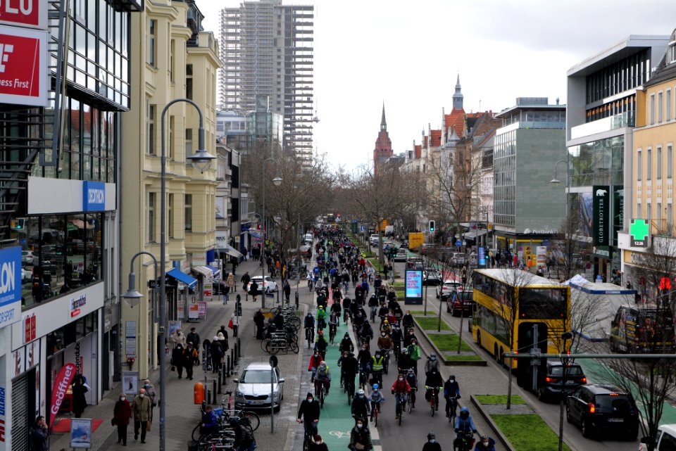 Global Climate Strike Berlin bicycle demonstration Steglitz 2021-03-19 25