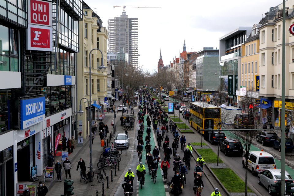 Global Climate Strike Berlin bicycle demonstration Steglitz 2021-03-19 24