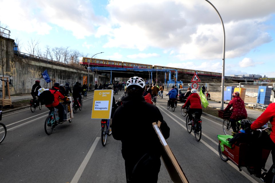 Global Climate Strike Berlin bicycle demonstration Treptow 2021-03-19 30