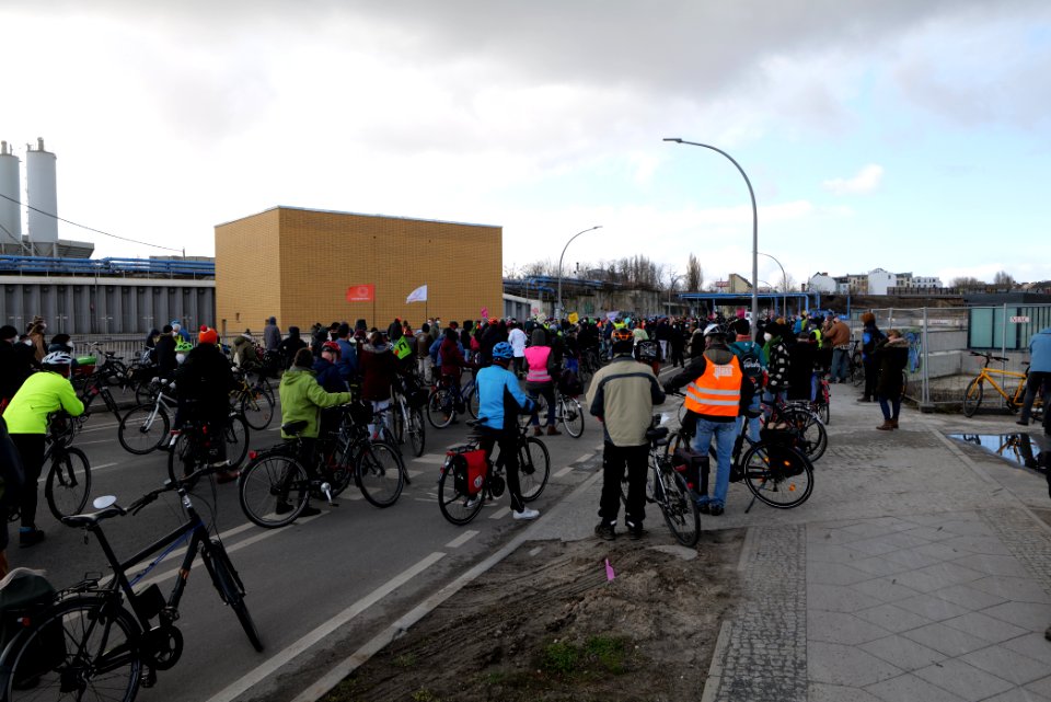Global Climate Strike Berlin bicycle demonstration Treptow 2021-03-19 21