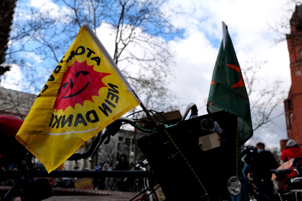 Global Climate Strike Berlin bicycle demonstration Steglitz 2021-03-19 10
