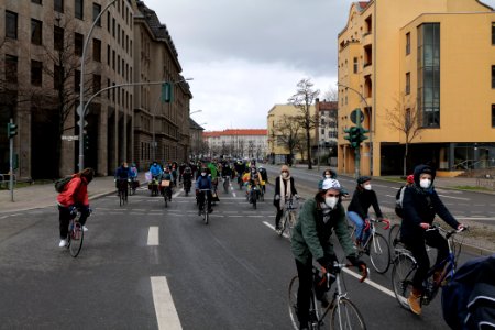 Global Climate Strike Berlin bicycle demonstration Steglitz 2021-03-19 98