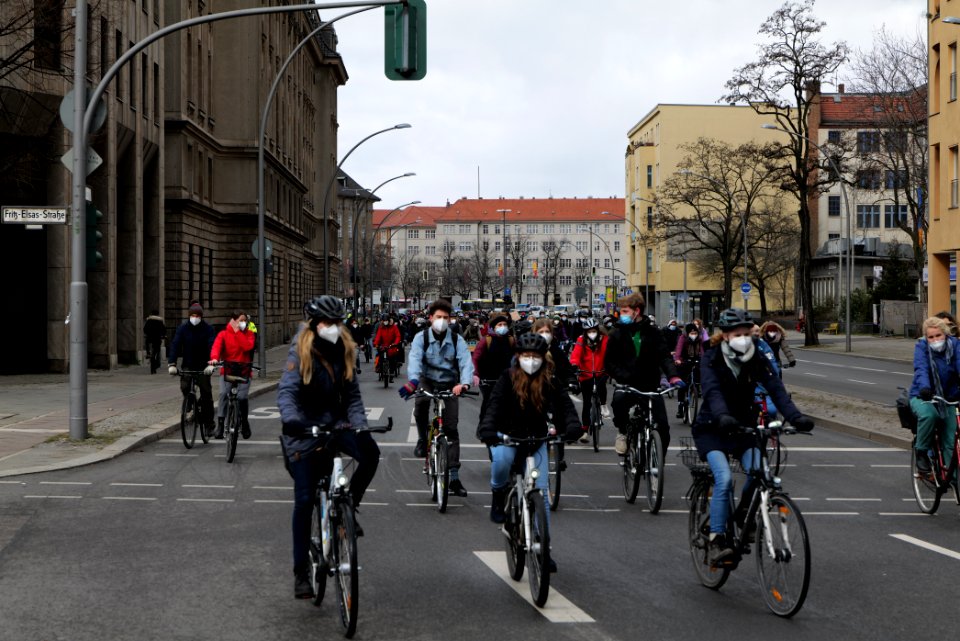 Global Climate Strike Berlin bicycle demonstration Steglitz 2021-03-19 99
