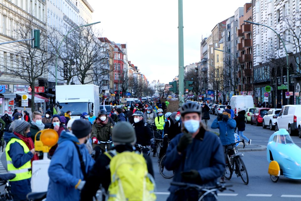 Global Climate Strike Berlin bicycle demonstration Treptow 2021-03-19 57