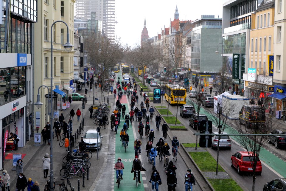 Global Climate Strike Berlin bicycle demonstration Steglitz 2021-03-19 39