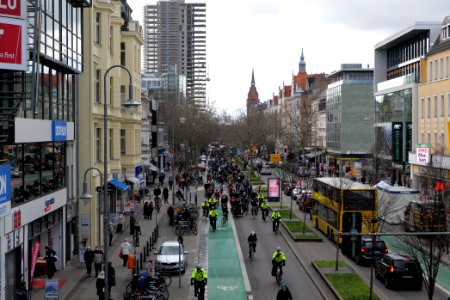 Global Climate Strike Berlin bicycle demonstration Steglitz 2021-03-19 20