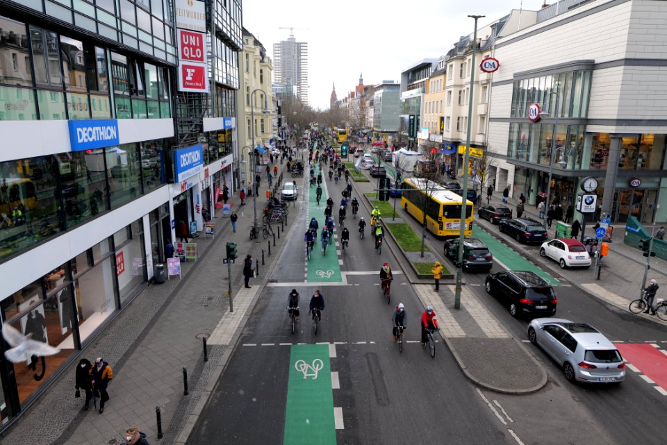 Global Climate Strike Berlin bicycle demonstration Steglitz 2021-03-19 30