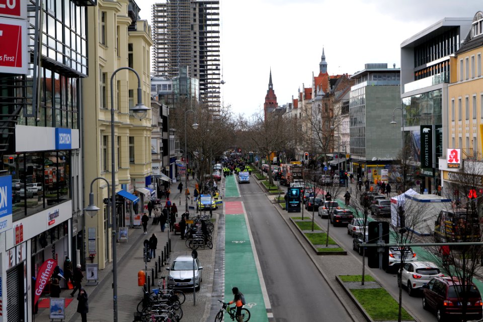 Global Climate Strike Berlin bicycle demonstration Steglitz 2021-03-19 17