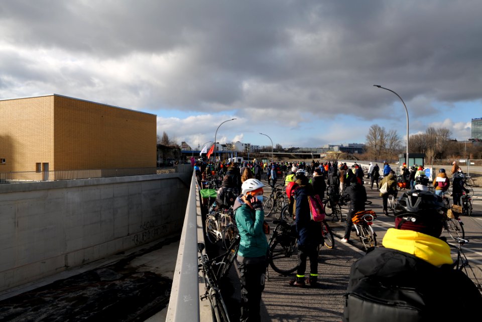 Global Climate Strike Berlin bicycle demonstration Treptow 2021-03-19 07