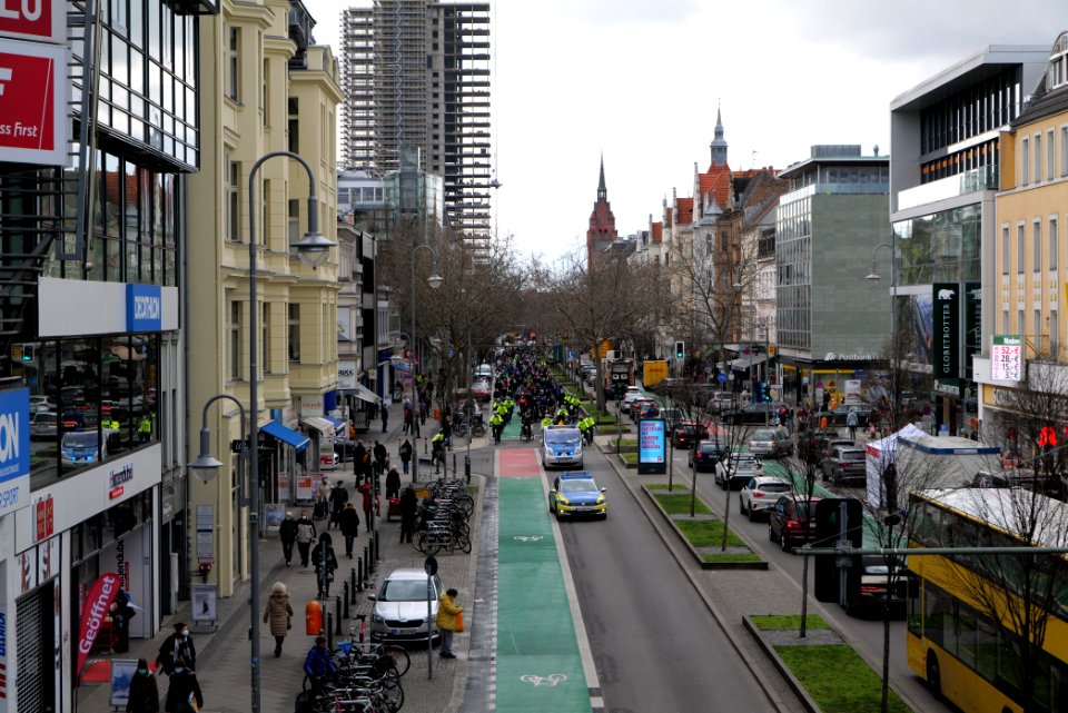 Global Climate Strike Berlin bicycle demonstration Steglitz 2021-03-19 18