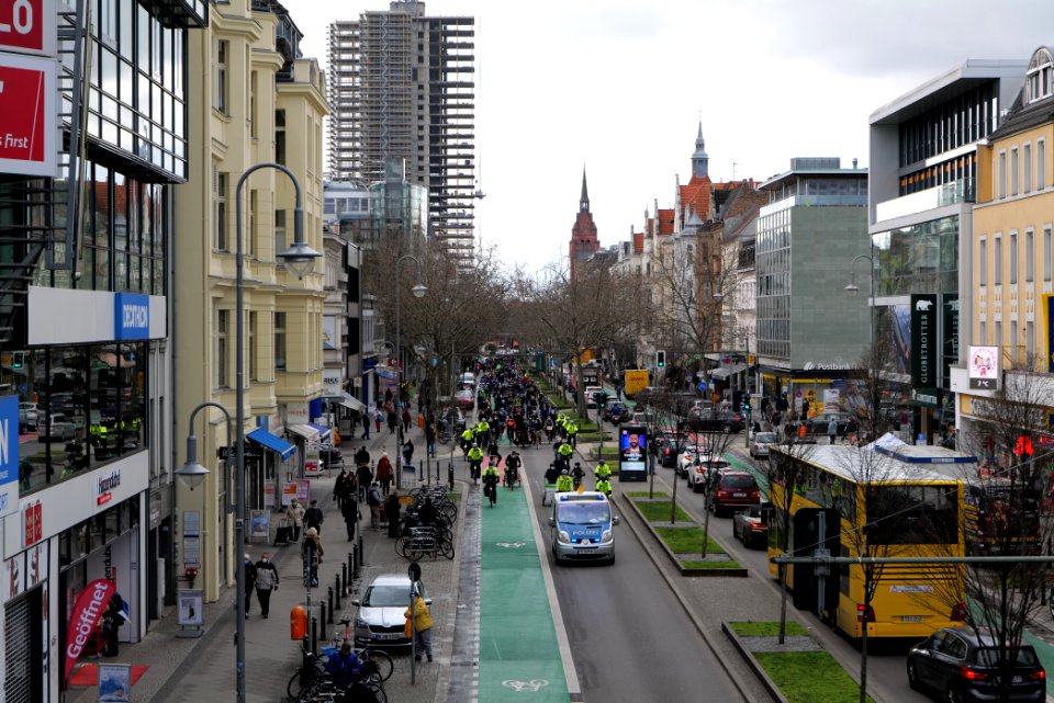 Global Climate Strike Berlin bicycle demonstration Steglitz 2021-03-19 19