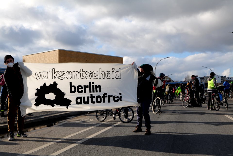Global Climate Strike Berlin bicycle demonstration Treptow 2021-03-19 02