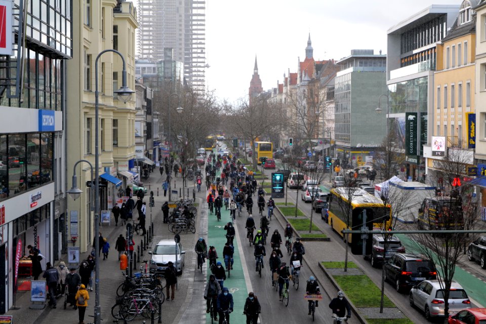 Global Climate Strike Berlin bicycle demonstration Steglitz 2021-03-19 36