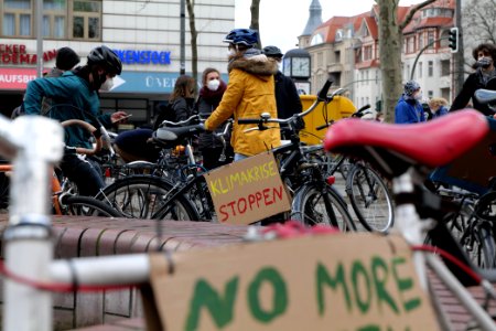 Global Climate Strike Berlin bicycle demonstration Steglitz 2021-03-19 14
