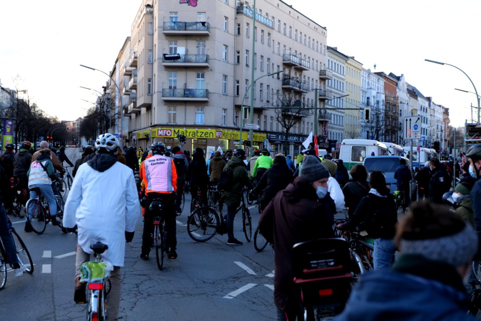 Global Climate Strike Berlin bicycle demonstration Treptow 2021-03-19 49