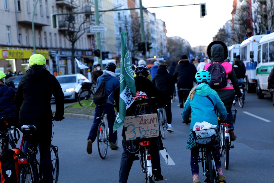 Global Climate Strike Berlin bicycle demonstration Treptow 2021-03-19 50