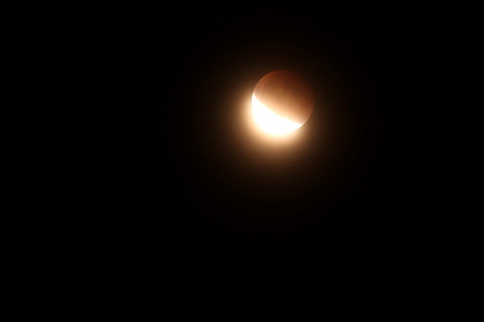 Astronomy night moonlight