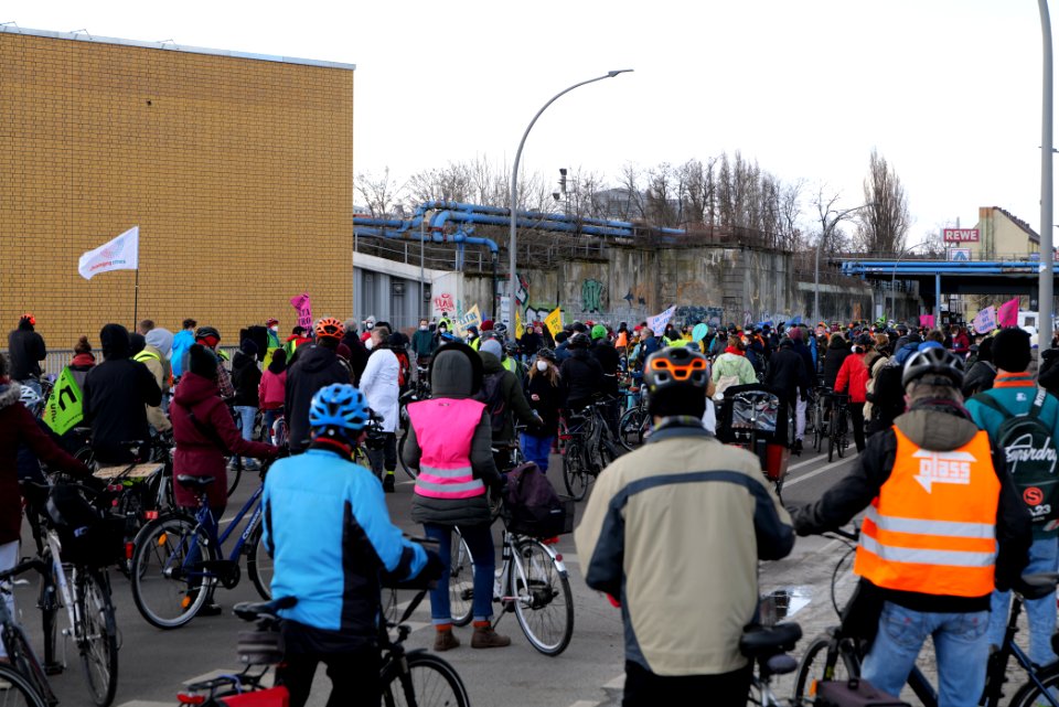 Global Climate Strike Berlin bicycle demonstration Treptow 2021-03-19 23