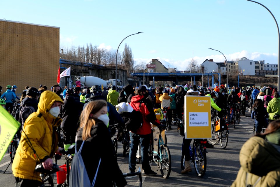 Global Climate Strike Berlin bicycle demonstration Treptow 2021-03-19 28