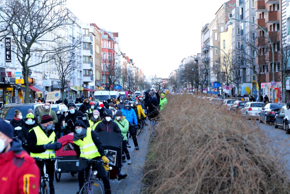 Global Climate Strike Berlin bicycle demonstration Treptow 2021-03-19 56