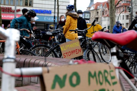 Global Climate Strike Berlin bicycle demonstration Steglitz 2021-03-19 13