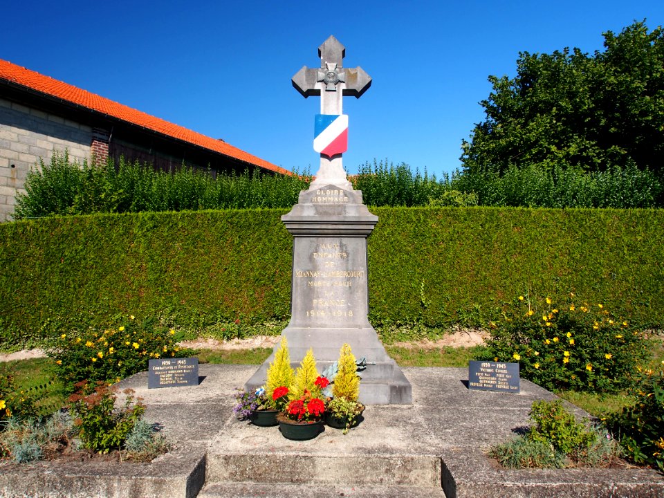 Gloire Hommage aux enfants de Miannay-Lambercourt morts pour la France, pic4