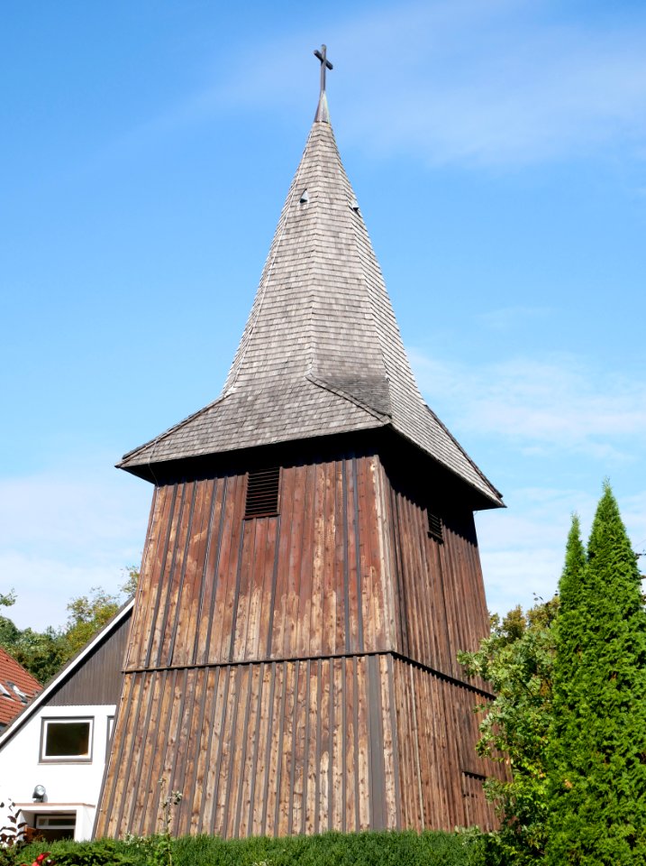 Glockenturm, St.-Martins-Kirche Jesteburg, 2018-09