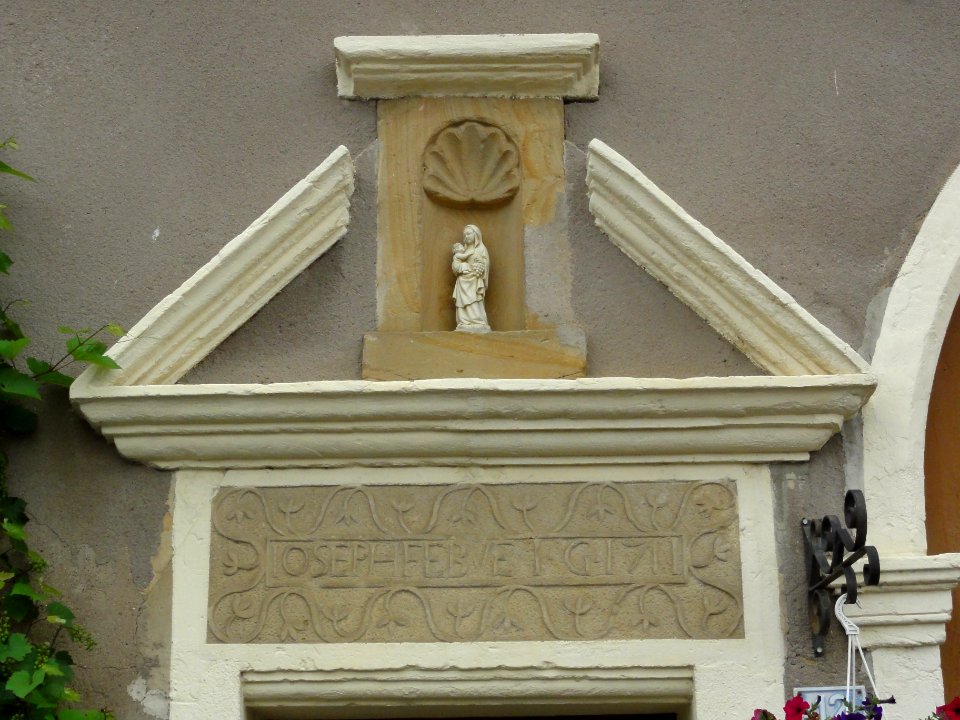 Glonville (M-et-M) dessus de porte
