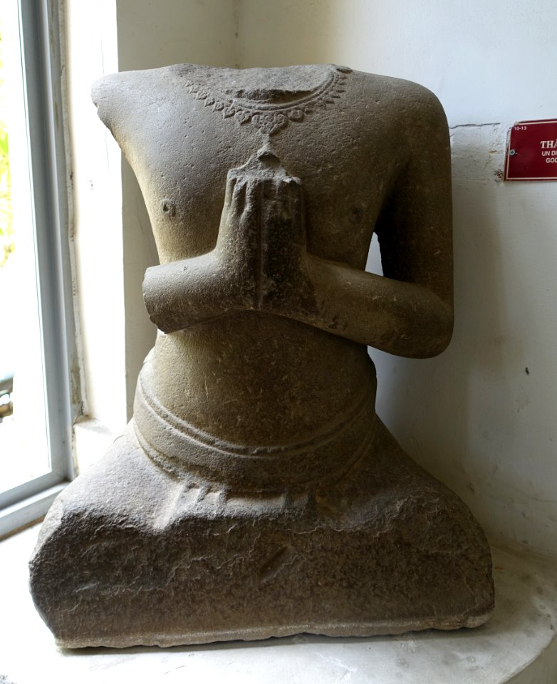 God, 11th-13th century, Binh Dinh - Museum of Cham Sculpture - Danang, Vietnam - DSC01455