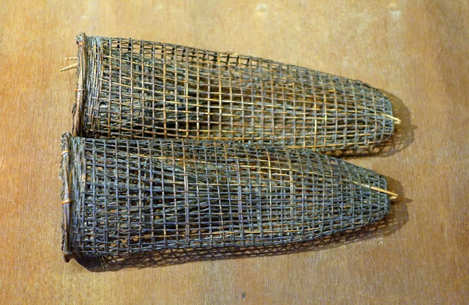 Goby fish trap, Xo Dang (Halang) - Vietnam Museum of Ethnology - Hanoi, Vietnam - DSC03293