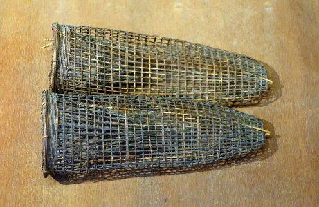 Goby fish trap, Xo Dang (Halang) - Vietnam Museum of Ethnology - Hanoi, Vietnam - DSC03293