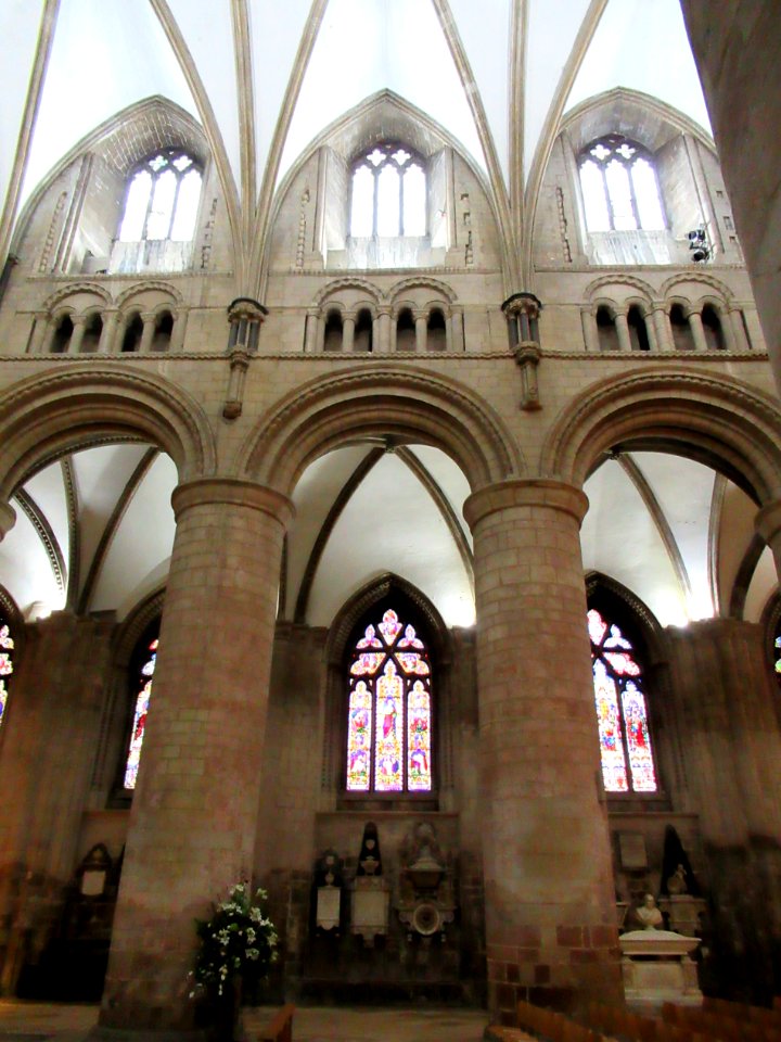 Gloucester Cathedral, north arcade